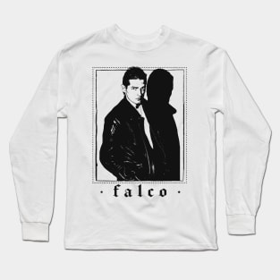 Falco - 80s Retro Design Long Sleeve T-Shirt